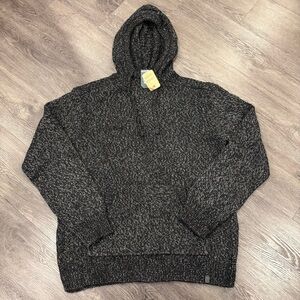 Roots Snowy Fox Hoodie, Black Fox, Men’s XL